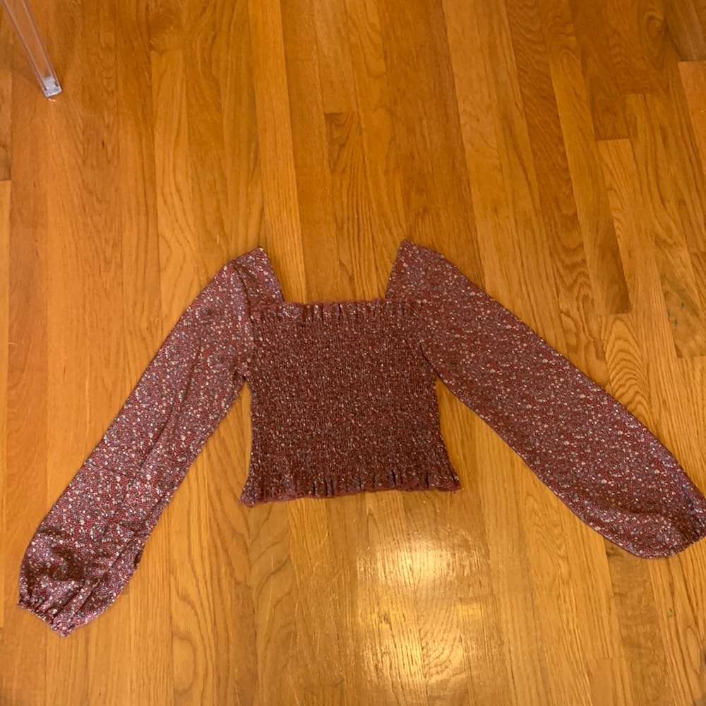 Square neckline top